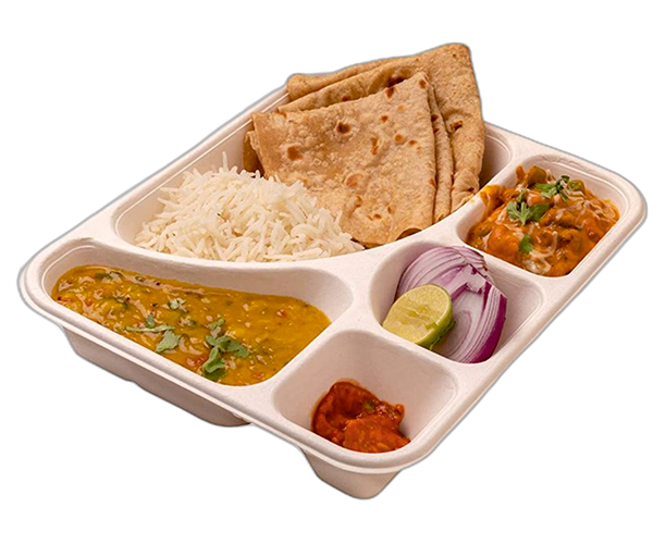 Baggase meals tray