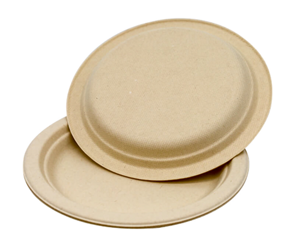Baggase round tray