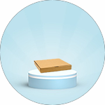 Plain Pizza Box